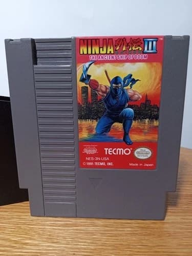 Ninja Gaiden III: The Ancient Ship of Doom NES Nintendo Game - Authentic