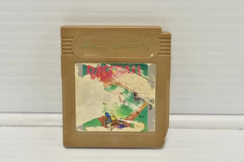 Original BASEBALL NINTENDO ORGINAL GAMEBOY CRACKED WORKS!