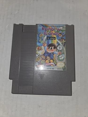 Rainbow Islands (Nintendo Entertainment System, 1991) Tested Authentic Working