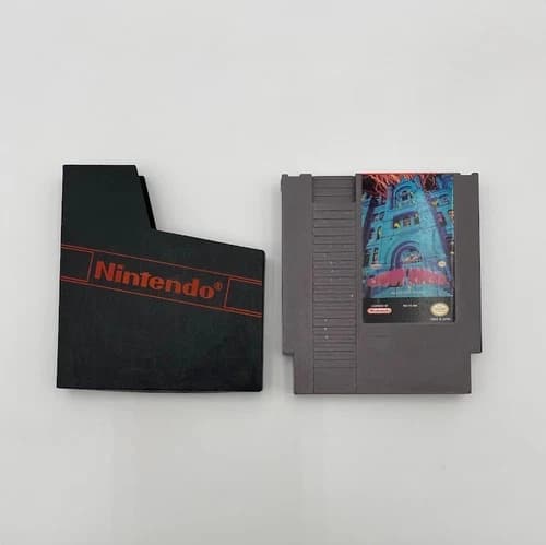 Ghoul School Nintendo NES Game Cartridge Tested