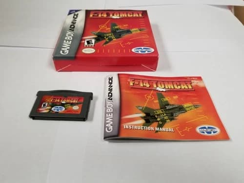 F-14 Tomcat Nintendo Game Boy Advance complete gba