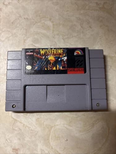 Wolverine: Adamantium Rage - GAME ONLY - SUPER NINTENDO SNES