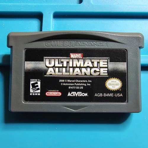 Marvel: Ultimate Alliance Nintendo Game Boy Advance GBA Authentic Tested Loose