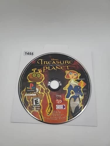 Sony PlayStation 1 PS1 Disc Only Tested Disney's Treasure Planet NO TRACKING