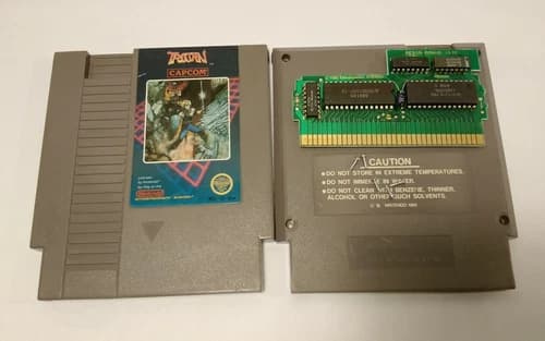 NES TROJAN, CARTRIDGE ONLY AND AUTHENTIC