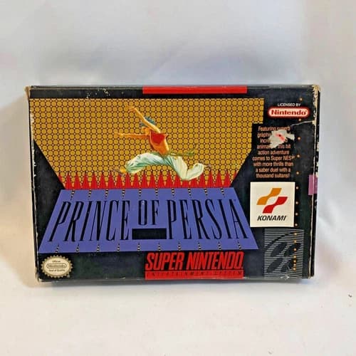 Prince of Persia SNES - Nintendo - 1991 KONAMI