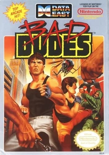 Bad Dudes NES Nintendo Game