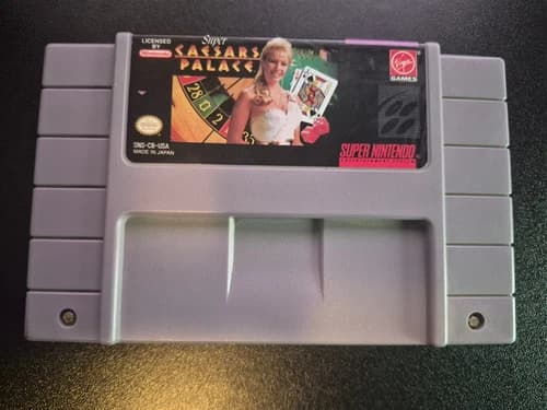 Super Caesars Palace (Super Nintendo SNES, 1993) CART ONLY, TESTED, Free Ship