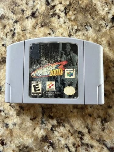 International Superstar Soccer 2000 (Nintendo 64 N64) Tested - Authentic Cart
