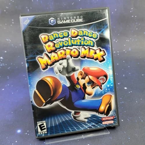 Dance Dance Revolution Mario Mix (Nintendo GameCube) CIB Complete Video Game