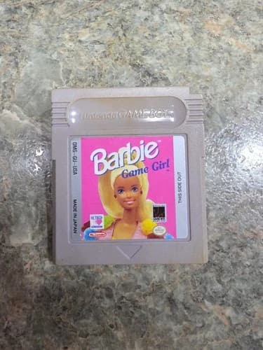Barbie: Game Girl (Nintendo Game Boy) Cartridge Original Game