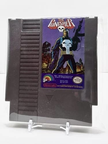 LJN The Punisher Nintendo NES 1990 Game Cartridge