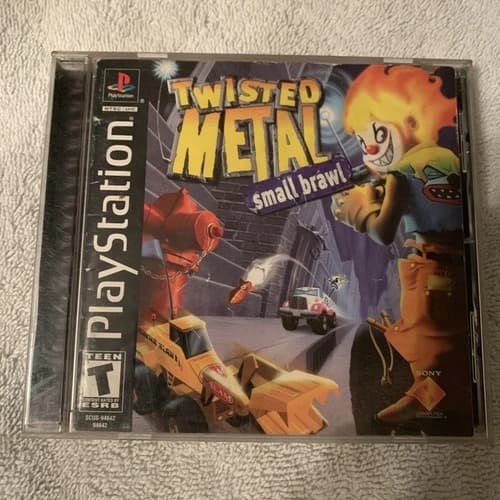 Twisted Metal: Small Brawl (Sony PlayStation 1, 2001) - Complete - CIB *CLEAN*