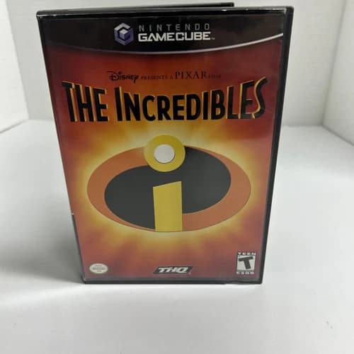 The Incredibles (Nintendo GameCube, 2004) Disney Pixar CIB Complete with Manual