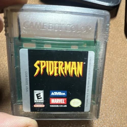 Activision Spider-Man (Nintendo Game Boy Color) NTSC-U/C Cartridge