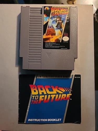 Back to the Future (Nintendo Entertainment System, 1989) Authentic & Tested.
