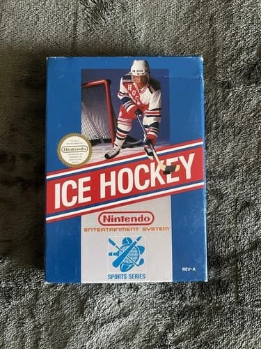 Ice Hockey Nintendo NES CIB Complete Tested Ships Fast