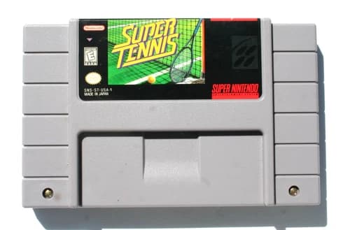 Super Tennis (Super Nintendo Entertainment System, 1991) SNES Tested