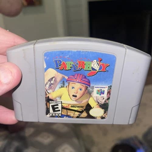 Paperboy Nintendo 64 N64 Game Cartridge Only Authentic Tested Free Ship