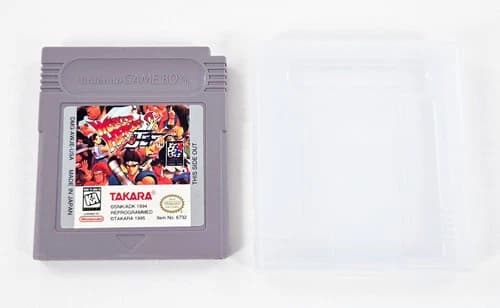 WORLD HEROES 2 JET 1995 Authentic Nintendo Game Boy Clean Pins Tested Works