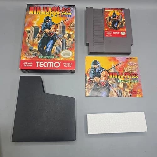 Ninja Gaiden (Nintendo Entertainment System) Authentic Complete With Manual CIB