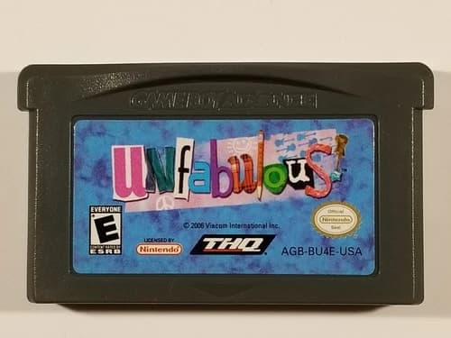 ¤ Unfabulous ¤ (Game Cart) Good! Nintendo Gameboy Advance GBA OEM