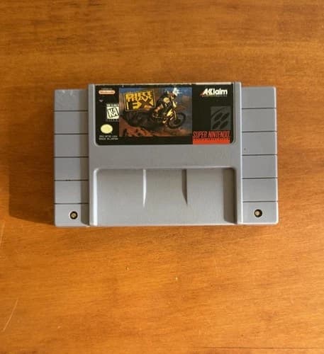 Dirt Trax FX (Super Nintendo SNES) Authentic & Tested Cartridge Only -Ships Fast