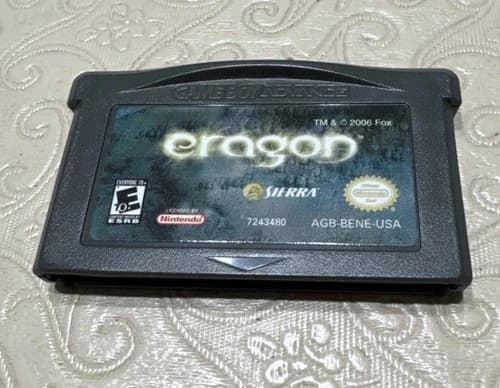 Eragon Nintendo Game Boy Advance GBA Original Game Not Tested (D9)