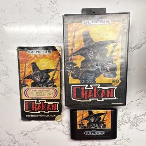 Chakan: The Forever Man (Sega Genesis, 1992) CIB Complete In Box - Tested!