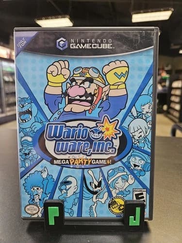 WarioWare, Inc.: Mega Party Game (Nintendo GameCube, 2004) Complete In Box CIB