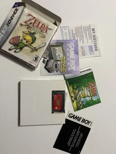 The Legend of Zelda: The Minish Cap (Game Boy Advance, 2005) Complete in Box CIB