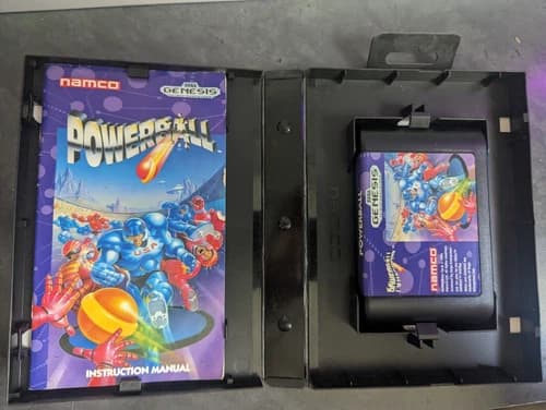 Powerball (Sega Genesis, 1991) CIB