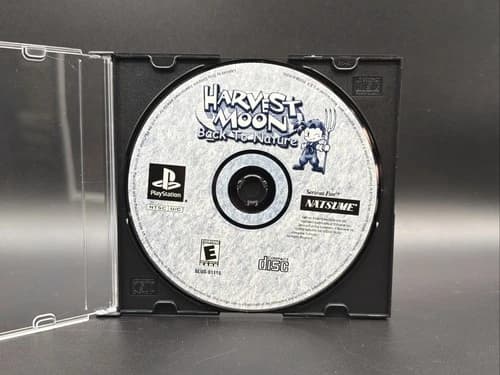Harvest Moon Back To Nature Tested Working Playstation 1 PS1 DISC ONLY!