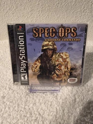 Spec Ops: Airborne Commando (Sony PlayStation 1, PS1, 2002) CIB Complete