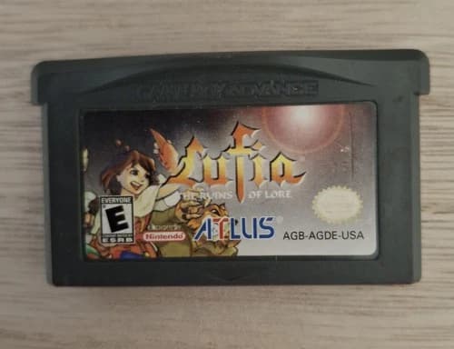 Lufia: The Ruins of Lore Nintendo Game Boy Advance Authentic Working Cart Only