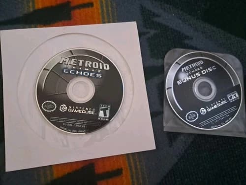 Gamecube - Metroid Prime 2 Echoes Nintendo Gamecube Disc Only Bonus Mint