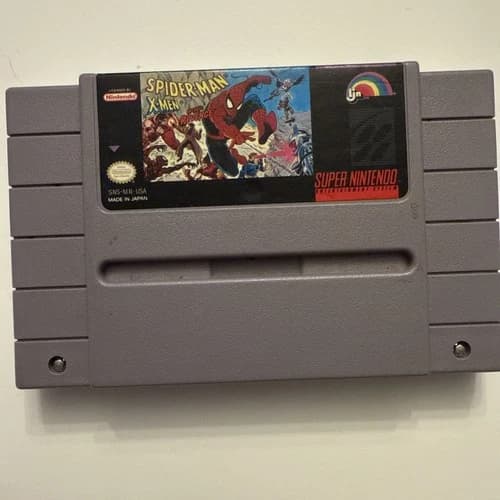 Spider-Man X-Men : Arcade's Revenge, Super Nintendo (SNES), Authentic & Tested