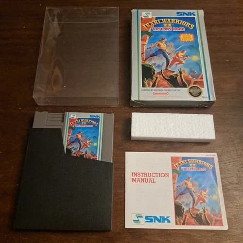 Nintendo NES Ikari Warriors II 2 - Complete CIB - Tested - Authentic