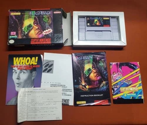 Flashback: The Quest for Identity (SNES CIB)