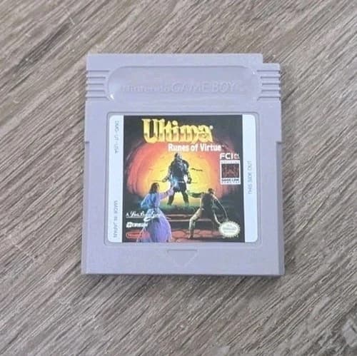 Ultima Runes of Virtue on the Nintendo Game Boy - Game Cart Only - Tested, Works