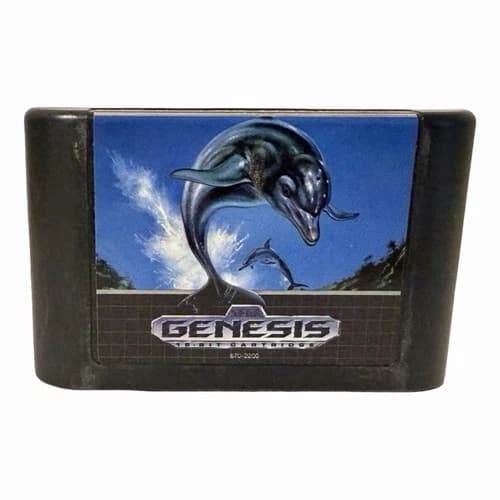 Ecco The Dolphin Sega Genesis - Tested And working - Cartridge Only