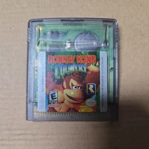 Donkey Kong Country Nintendo Game Boy Color Advance Tested