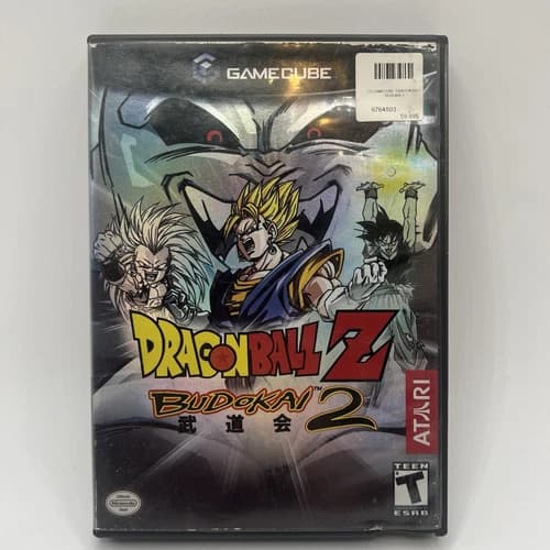 Dragon Ball Z Budokai 2 - Complete Nintendo GameCube Game CIB TESTED