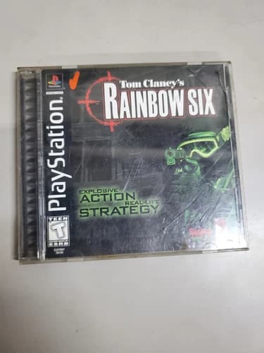Tom Clancy’s : Rainbow Six - Sony PlayStation 1 1999 - PS1 Complete Tested Works