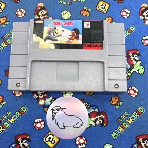 Tom and Jerry SNES Super Nintendo Cartridge Only Tested Authentic