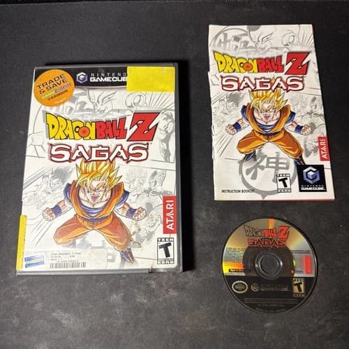 Dragon Ball Z: Sagas (Nintendo GameCube, 2005) COMPLETE - CIB