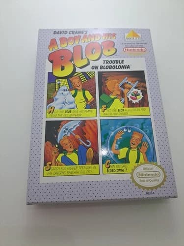 A Boy and His Blob 1985 NES Nintendo