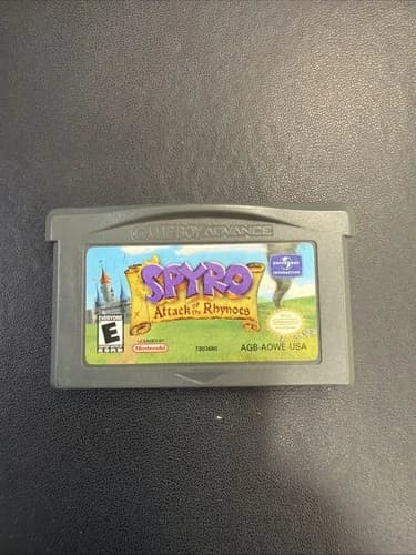 Spyro: Attack of the Rhynocs Nintendo Game Boy Advance Spyro Series E-Everyone