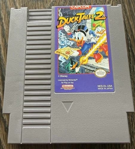 Duck Tales 2 CART ONLY Near Mint! (Nintendo, NES 1993) Capcom Tested RARE 🔥💎