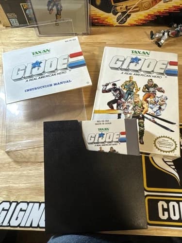 * G.I. Joe A Real American Hero (Nintendo Entertainment System NES) Complete CIB